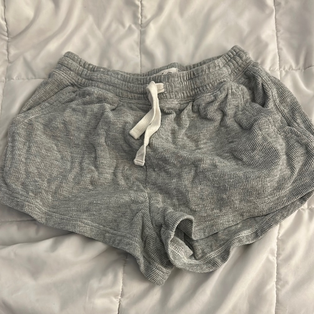 Aerie Light Gray Athletic Shorts